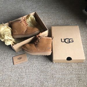 NIB Nuemel II UGG Chuckka Boot Chestnut